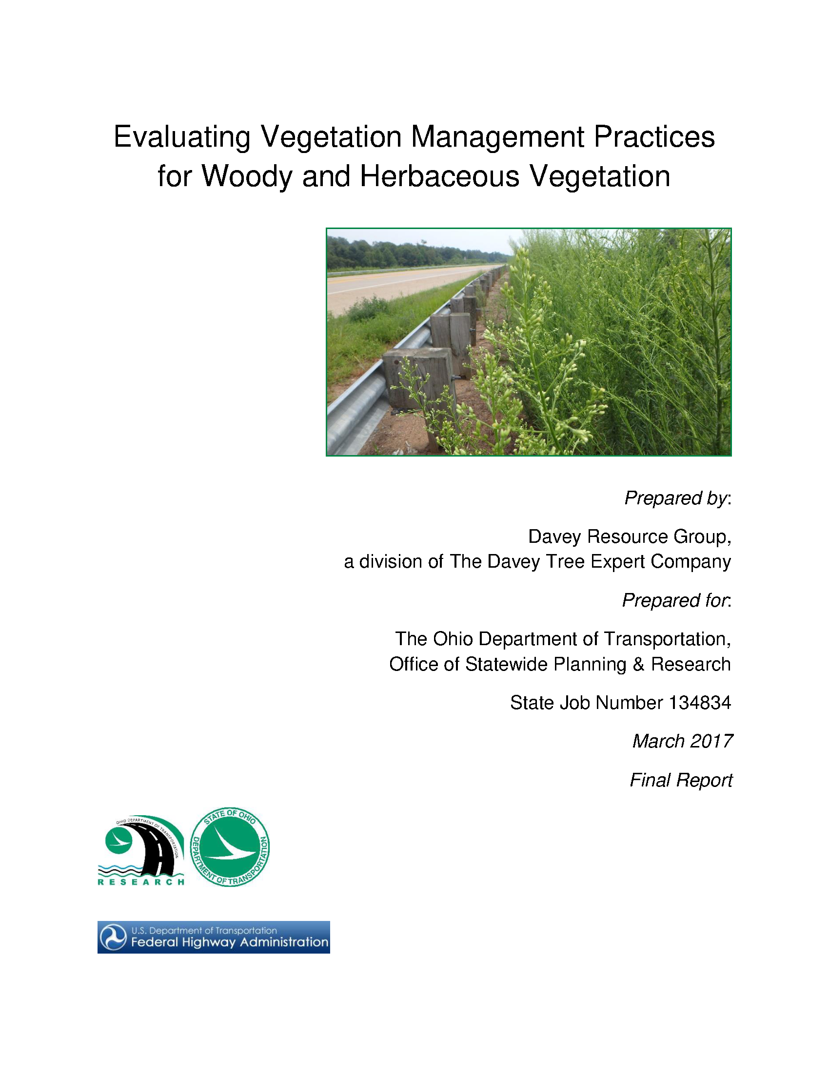 Evaluating vegetation management practices for woody and herbaceous vegetation Preview