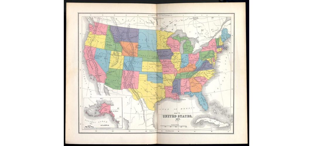 Map VI United States 1877 Preview
